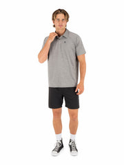Hurley Discount | H2O Dri Outback Polo Short Sleeve - Stone Grey