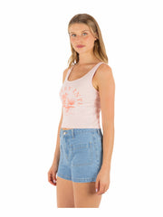 Hurley | Seaside Scoop Crop Tank - English Rose