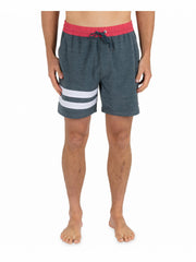 Hurley | Phantom Eco Block Party Volley 17" - Armored Navy