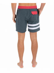 Hurley | Phantom Eco Block Party Volley 17" - Armored Navy