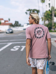 Hurley Onsale | Palm Short Sleeve - Phantom Rose