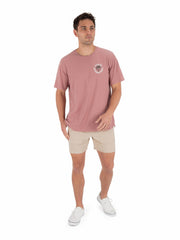 Hurley Onsale | Palm Short Sleeve - Phantom Rose