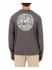 Hurley Onsale | Skull Mandala Long Sleeve - Ion Grey