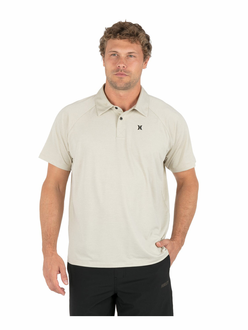 Hurley | H2O Dri Outback Short Sleeve Polo - Bone