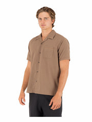 Hurley | Lay Day Camp Short Sleeve - Bristlecone