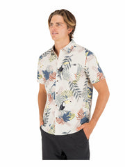 Hurley Discount | Lido Stretch Short Sleeve - Bone