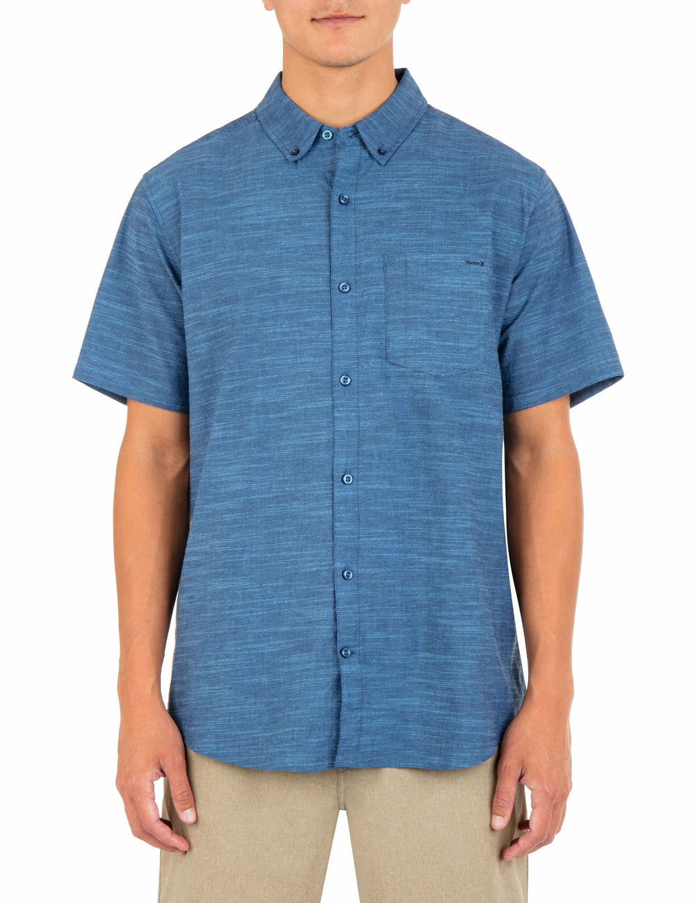 Hurley Onsale | One And Only Stretch Short Sleeve Shirt - Obsidian