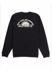 Hurley For Sale | Sunshine Slub Crew Sweatshirt - Black