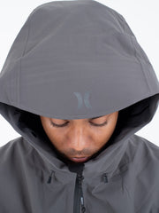 Hurley For Sale | Cream Snow Jacket - Dark Stone Grey