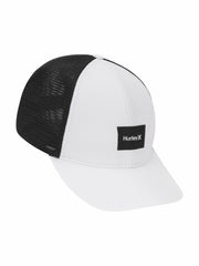 Hurley Discount | Warner Adjustable Trucker Hat - White/Black