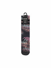 Hurley On Sale | Extended Terry Crew Socks (2 Pack) - Black
