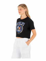 Hurley | Academy Boxy Crop Tee - Black