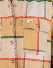 Hurley | Wander Boyfriend Flannel - Lilac Marble