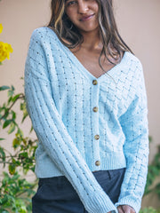 Hurley For Sale | Pioneer Cardigan - STARLIGHT BLUE