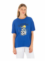 Hurley | Skulltide Boyfriend Tee - Hydro