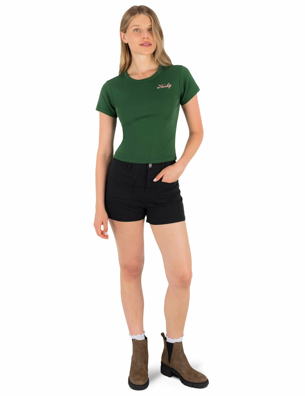 Hurley Discount | Surf Rodeo Baby Tee - Eden