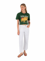 Hurley On Sale | Wild And Free Boxy Crop Tee - EDEN