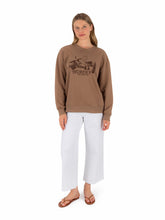 Hurley On Sale | Escapism Oversize Crew - COCOA CREAM