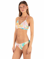 Hurley On Sale | Tie Dye Scrunch Adjustable Bikini Top - Tie Dye