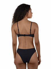 Hurley On Sale | Max Solid Bralette Bikini Top - Black