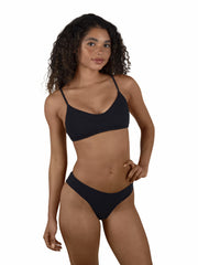 Hurley For Sale | Max Solid Bralette Bikini Top - Black