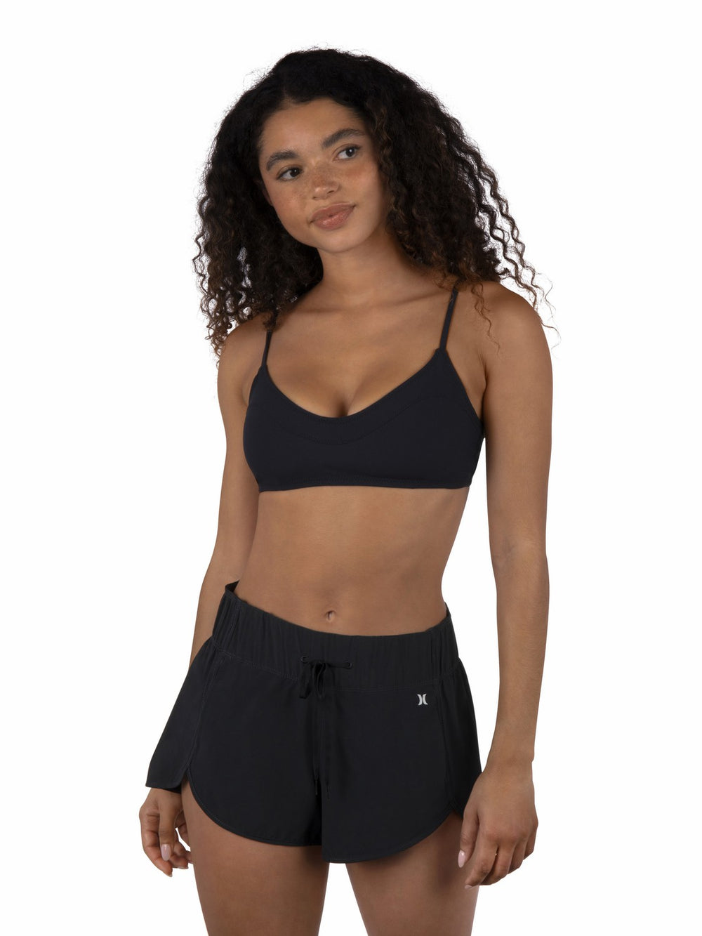 Hurley On Sale | Aquas Solid 2.5" Boardshorts - Black