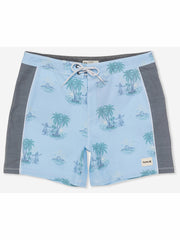 Hurley | Phantom Naturals Blocked Session Boardshort 16" - EIFEL BLUE