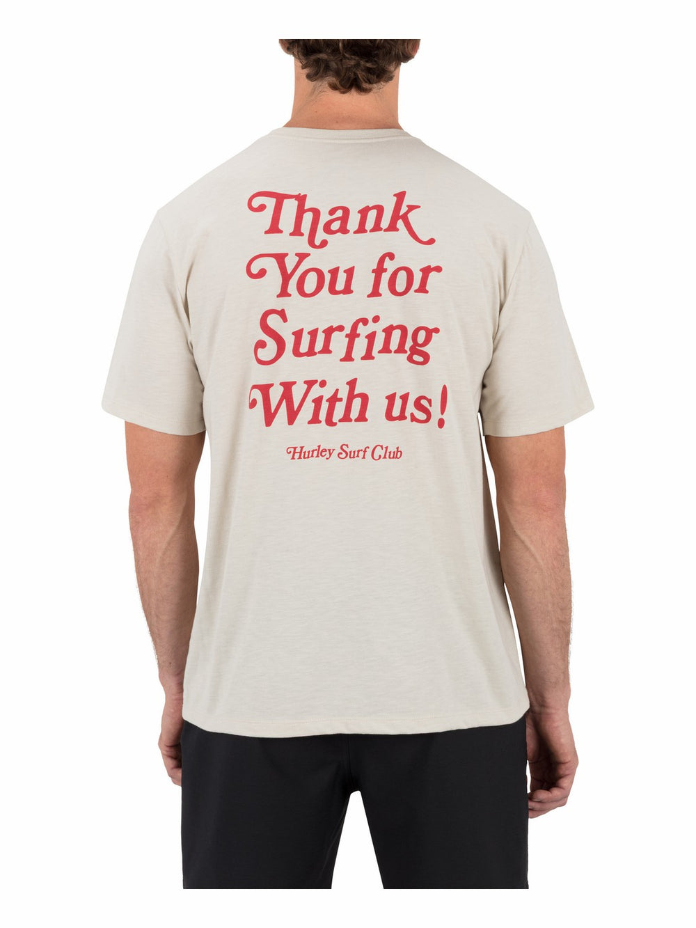 Hurley Discount | Thank You Slub Short Sleeve - Bone