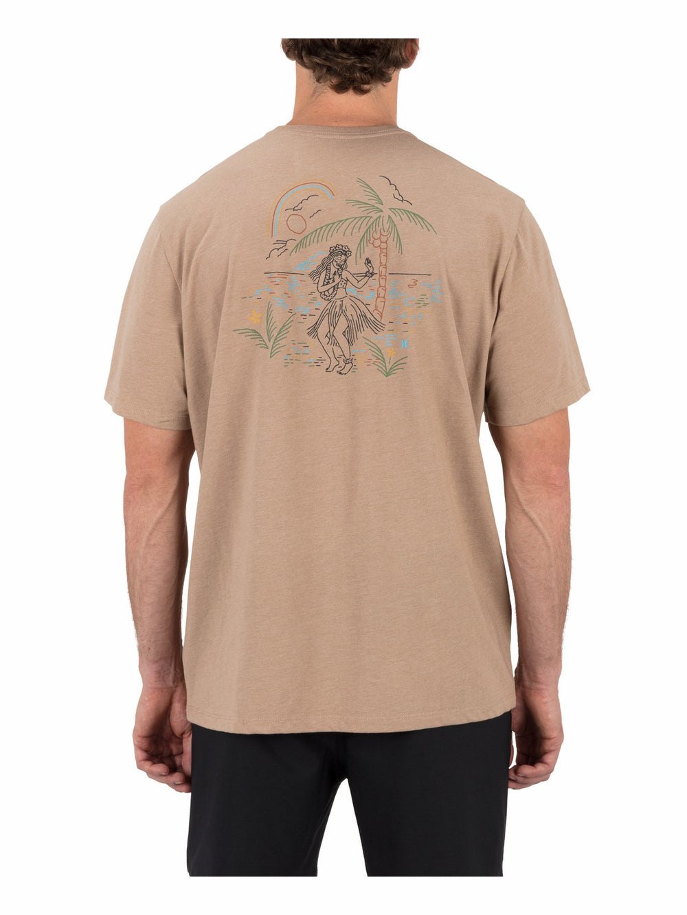 Hurley On Sale | Hula In Paradise Short Sleeve - Bristlecone Heather
