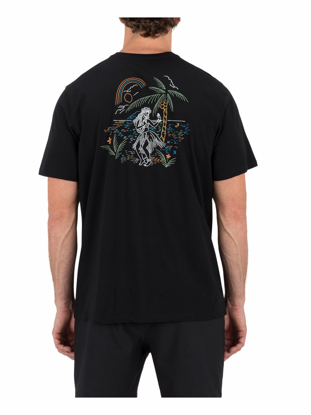 Hurley Onsale | Hula In Paradise Short Sleeve - Black