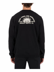 Hurley On Sale | Sunshine Slub Crew Sweatshirt - Black