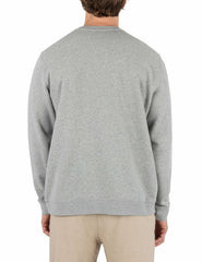 Hurley | Icon Long Sleeve Crew - GREY HEATHER