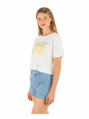 Hurley On Sale | Surf Days Boxy Crop Tee - Tofu