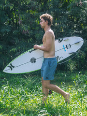 Hurley Onsale | Phantom Eco Slub Lined Volley Boardshort 17" - Grey Teal