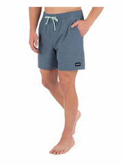 Hurley Onsale | Phantom Eco Slub Lined Volley Boardshort 17" - Grey Teal