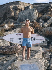 Hurley Onsale | Phantom Naturals Scallop Panel 17" - Worker Blue