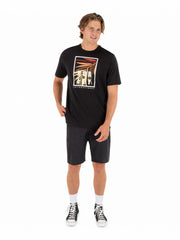 Hurley Discount | Window Tropics Short Sleeve - Black