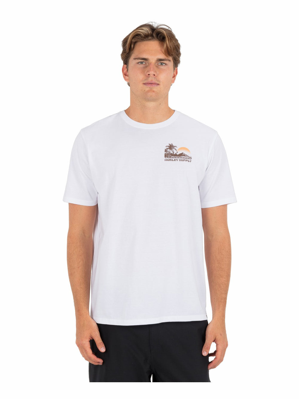 Hurley Discount | Island Scape Short Sleeve - White