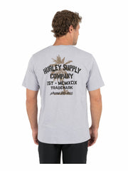 Hurley On Sale | Shape Shack Slub Short Sleeve - Light Asteroid