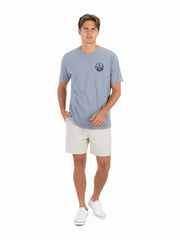 Hurley Discount | Window Of Sand Short Sleeve - Worker Blue