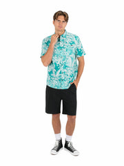 Hurley Onsale | Lido Stretch Short Sleeve - Real Teal