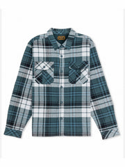 Hurley Discount | Santa Cruz Seaside Flannel Long Sleeve - Armored Navy