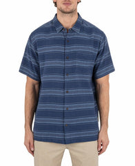 Hurley | Oceanside Short Sleeve Shirt - FOUNTAIN BLUE
