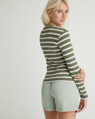 Hurley | Carmel Long Sleeve - Olive Grove