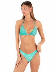 Hurley For Sale | Shine Stripe Triangle Tie Top - Surf Blue