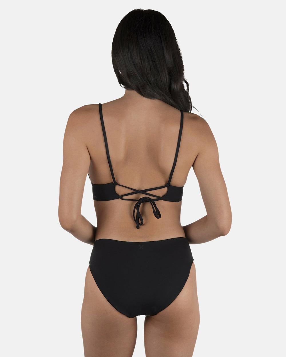 Hurley Discount | Solid Full Bikini Bottom - Black