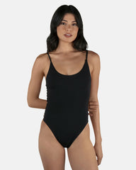 Hurley Discount | Solid Moderate One Piece - Black