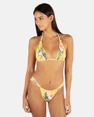 Hurley On Sale | Malia Front Slide Cheeky Bikini Bottom - Sorbet