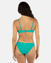 Hurley | Wave Scrunch Moderate Bottom - Teal