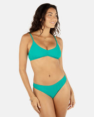 Hurley | Wave Scrunch Moderate Bottom - Teal